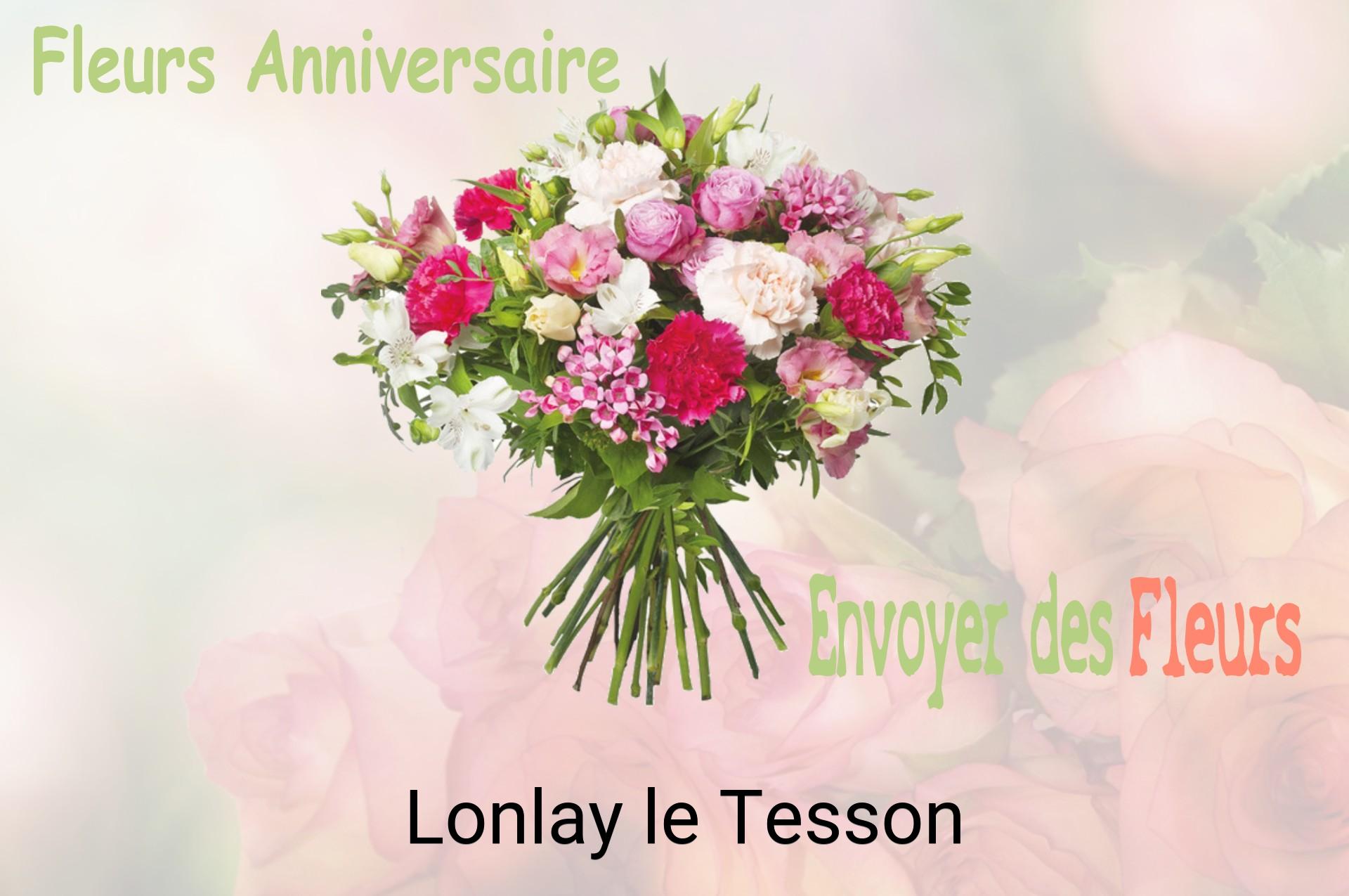Bouquet de fleurs d’anniversaire livré à Lonlay-le-Tesson