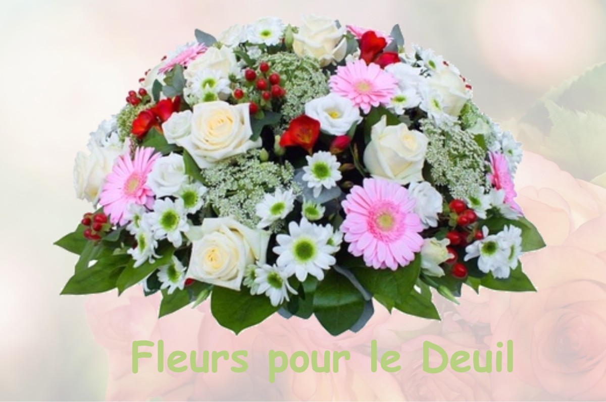 fleurs deuil LONLAY-LE-TESSON